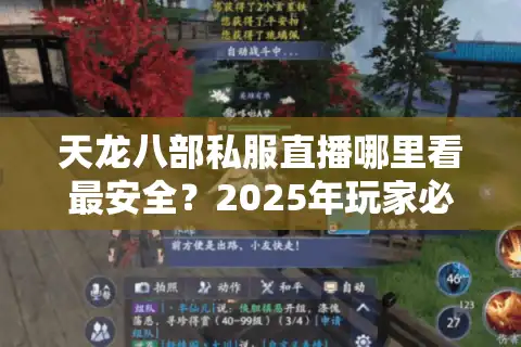 天龙八部私服直播哪里看最安全？2025年玩家必看指南
