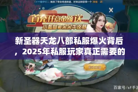 新圣器天龙八部私服爆火背后，2025年私服玩家真正需要的版本长什么样？