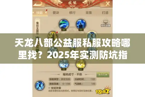 天龙八部公益服私服攻略哪里找？2025年实测防坑指南