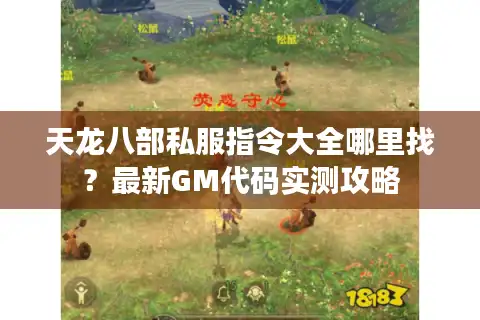 天龙八部私服指令大全哪里找？最新GM代码实测攻略