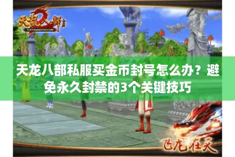 天龙八部私服买金币封号怎么办？避免永久封禁的3个关键技巧