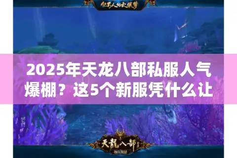 2025年天龙八部私服人气爆棚？这5个新服凭什么让玩家通宵排队