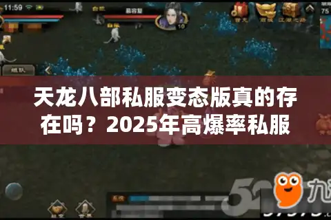天龙八部私服变态版真的存在吗？2025年高爆率私服真实测评揭秘