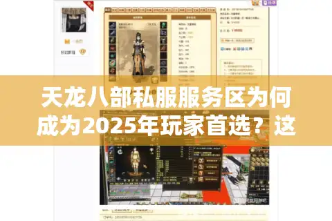 天龙八部私服服务区为何成为2025年玩家首选？这三点真相你必须知道