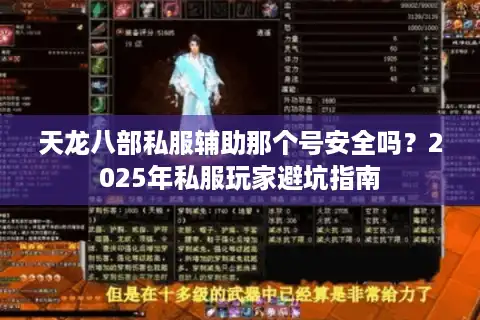 天龙八部私服辅助那个号安全吗？2025年私服玩家避坑指南