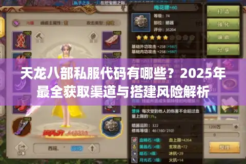 天龙八部私服代码有哪些？2025年最全获取渠道与搭建风险解析