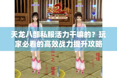 天龙八部私服活力干嘛的？玩家必看的高效战力提升攻略