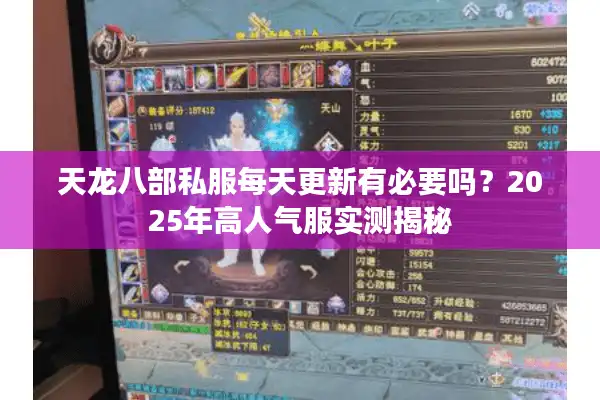 天龙八部私服每天更新有必要吗？2025年高人气服实测揭秘