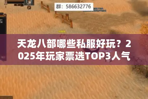 天龙八部哪些私服好玩？2025年玩家票选TOP3人气服测评
