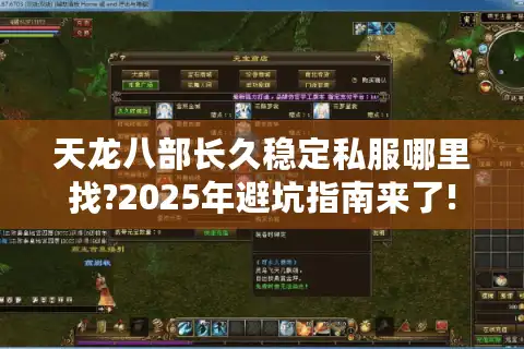 天龙八部长久稳定私服哪里找?2025年避坑指南来了!