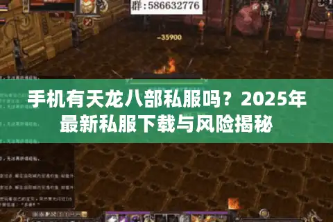 手机有天龙八部私服吗？2025年最新私服下载与风险揭秘