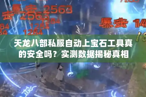 天龙八部私服自动上宝石工具真的安全吗？实测数据揭秘真相