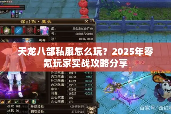 天龙八部私服怎么玩？2025年零氪玩家实战攻略分享