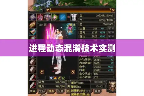 进程动态混淆技术实测