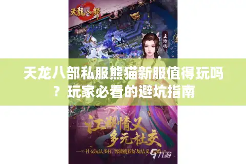 天龙八部私服熊猫新服值得玩吗？玩家必看的避坑指南