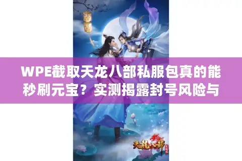 WPE截取天龙八部私服包真的能秒刷元宝？实测揭露封号风险与替代方案