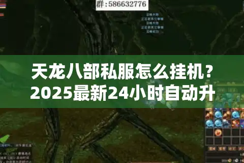 天龙八部私服怎么挂机？2025最新24小时自动升级技巧解析