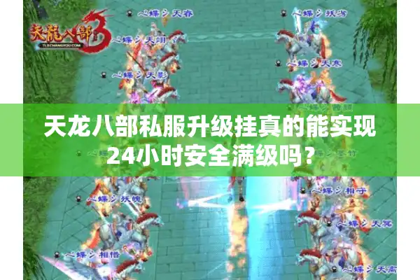 天龙八部私服升级挂真的能实现24小时安全满级吗？
