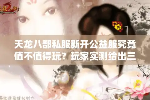 天龙八部私服新开公益服究竟值不值得玩？玩家实测给出三大真相
