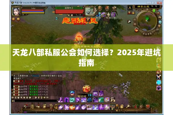 天龙八部私服公会如何选择?2025年避坑指南 天龙八部私服公会如何选择?2025年避坑指南