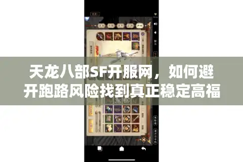 天龙八部SF开服网，如何避开跑路风险找到真正稳定高福利私服？
