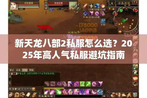新天龙八部2私服怎么选？2025年高人气私服避坑指南