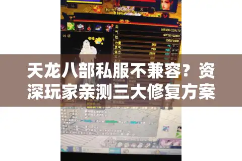 天龙八部私服不兼容？资深玩家亲测三大修复方案