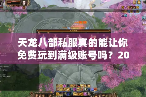 天龙八部私服真的能让你免费玩到满级账号吗？2025年网游黑市真相揭秘