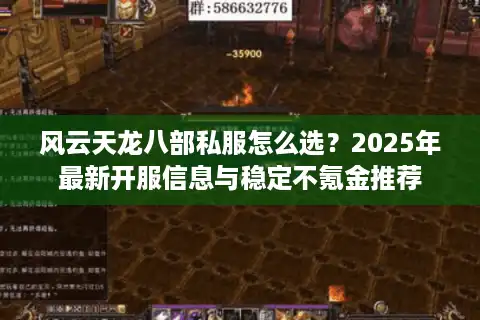 风云天龙八部私服怎么选？2025年最新开服信息与稳定不氪金推荐
