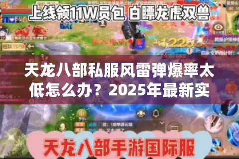 天龙八部私服风雷弹爆率太低怎么办？2025年最新实战攻略揭秘